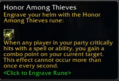 wow sod phase 3 rogue honor among thieves